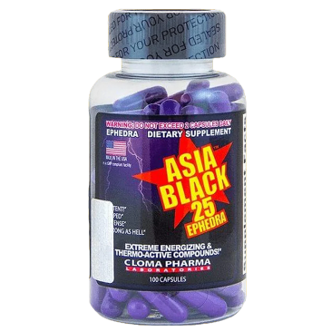 ASIA BLACK 100 caps